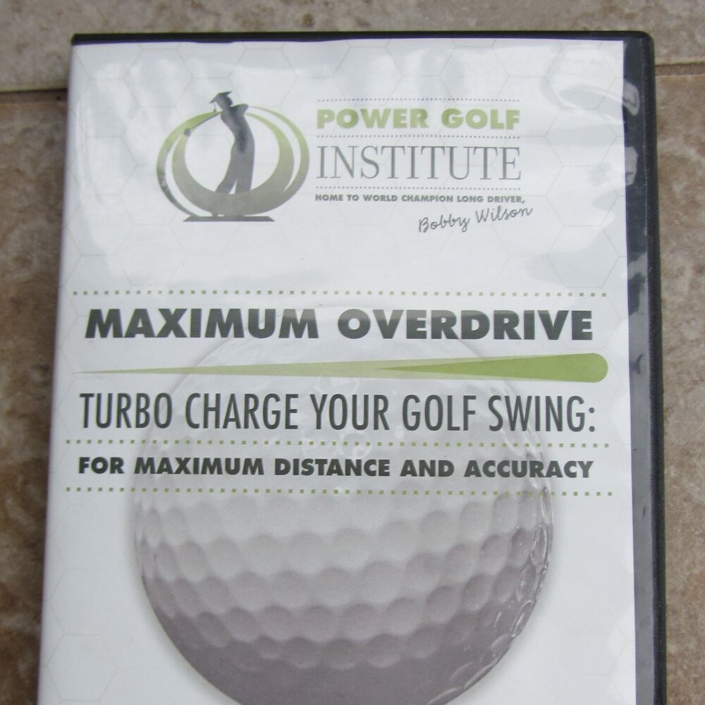 Power Golf Institute DVD For Maximum Distance & Accuracy